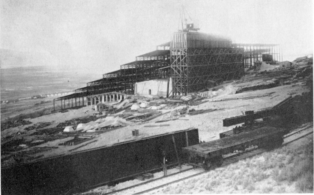 Trestle construction, circa 1908