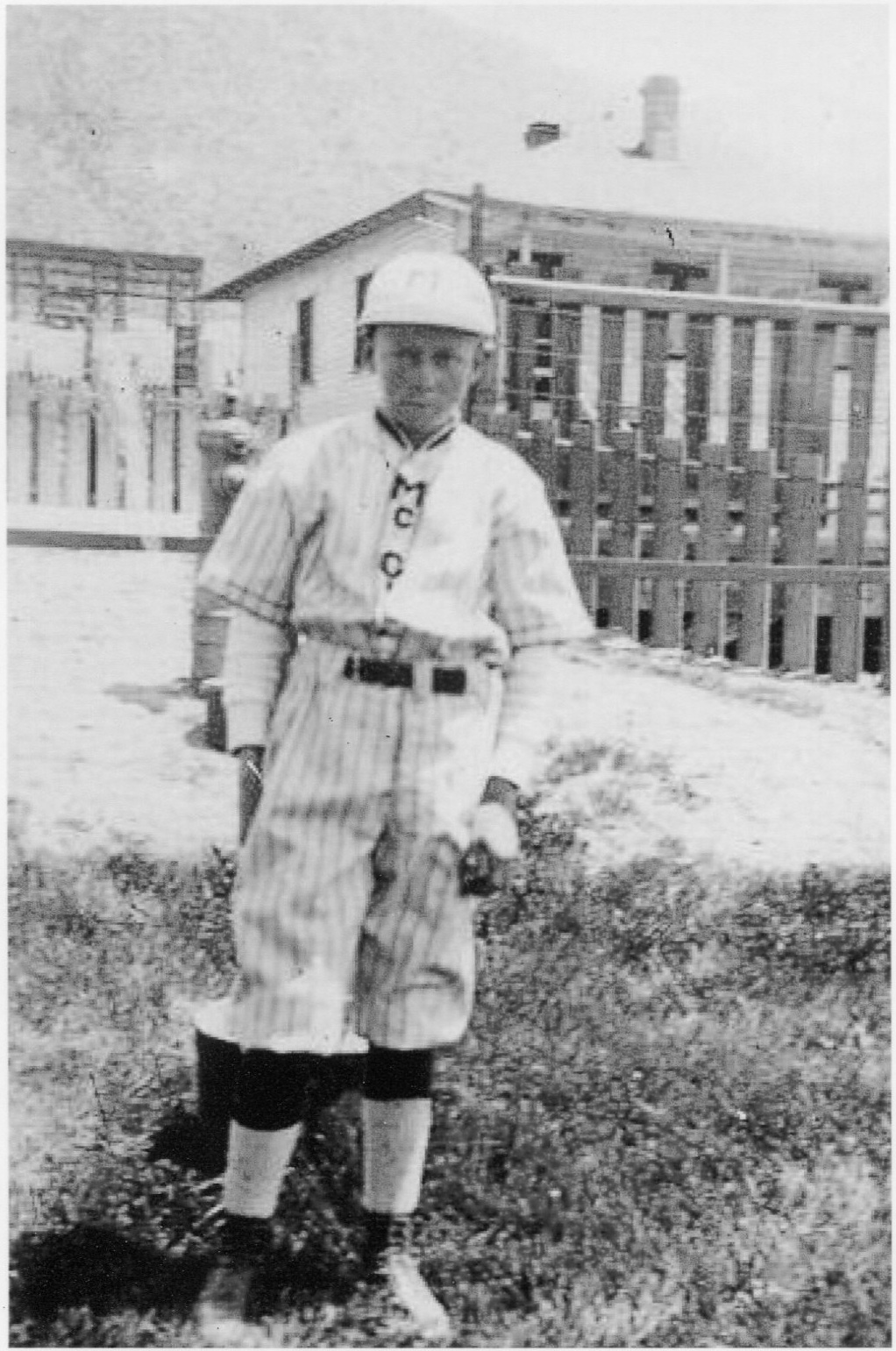 A young McGill baseball player - Earl Gibson